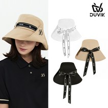 듀빅 여성 와이드챙 언발란스 벙거지모자 DD1WAP743, 베이지