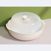 3인가족 옥수수 감자 찜용 대형 전자레인지 찜기 가정용 냄비 전자렌지 오븐 카페용 계란찜기, 그레이