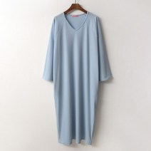 차르르브이넥원피스 GRC386M001 빅사이즈여성