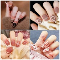 (4+1) 붙이는 네일팁 네일아트 인조손톱 24p, J-71