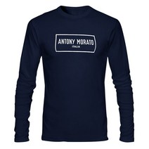 안토니오 모라토 Am 박스 로고 블랙 티셔츠 RRP 남성용, [01] zblack
