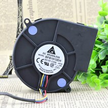 델타 bfb1012eh pwm 송풍기 1u 2u 서버 전용 터보팬 9733 97x97x33mm 9 7cm 12v 2 94a, 없음