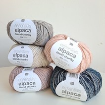 알파카 청키 / 겨울 뜨개실, 009 빈티지핑크