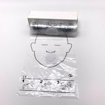 재난 키트 용품 생존 36Pcs/Roll 심폐 소생술 Resuscitator Mask CPR Face Shield Roll 일회용 훈련 응급 처치 도구 New