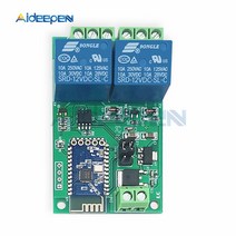 DC 5V 12V 1CH 2CH 4CH WiFi Relay Module Things Smart Home Remote Control Switch Phone [S00021104], 04-2ch DC 12V-21104