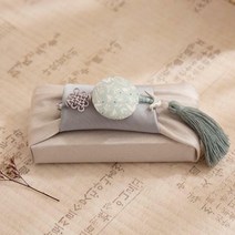 보자기 포장 완제품(민트-새노리개)-백일 돌 촬영소품 스튜디오촬영소품 베이비스튜디오