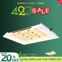 식물재배기 스마트팜 수경재배기 파종트레이 TS 600W 화성 하이드로 전체 스펙트럼 LED 가벼운 Sunlike 대체 양자 HPS 실내 수경 식물 성장 램프 보드, [01] TS 600