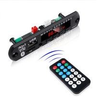 노래 뮤직 음악 MP3 플레이어 블루투스 5.0 라디오 5v 12v 무선 오디오 수신기 자동차 키트 fm 모듈 mp3 디코더 보드 usb 3.5mm aux 유니버설, 일반 디스플레이