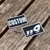 쿠닌 주문제작 오바로크 패치 반사 밀리터리 와펜 소량굿즈 커스텀 가죽 5W8A41AD