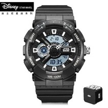 전자 손목 스포츠 시계 군인 군대 수능 방수 수험생 아웃도어 디즈니 오리지널 백설 공주 탑 브랜드 듀얼 타임 여성 디지털 다기능 50m 수영