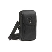 캐주얼코디 핸드폰용 미니 소가죽백 남성크로스 20대