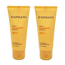 엔프라니 데일리 선블록 SPF50+ PA++++ 120ml, 120ml+120ml