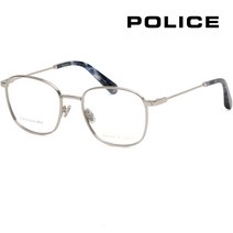 폴리스 x LEWIS 안경테 VPLB29 0579 콜라보레이션 실버 금속테 명품