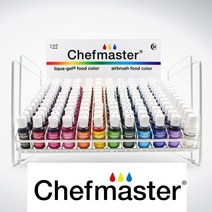 셰프마스터 식용색소 30종 20g 리쿠아젤, 셰프마스터 화이트색소