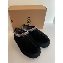 어그 Tazz 블랙 스웨이드 슬리퍼