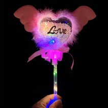 LED 불빛 생일 하트요술봉