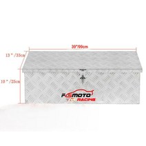화물차 공구 함 박스 990330254mm 39 x 13 x 10 알루미늄 픽업 트럭 트렁크 베드 캠퍼 도구 상자 보관 잠금 장치, 협력사