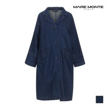 [마레몬떼] 여성 빅버튼 데님트렌치코트_M202MCT06P0