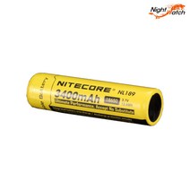 나이트워치 리튬이온전지 18650 충전식 건전지 배터리 7종 모음, 7. NL189_3400mAh(고급형)