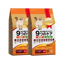 나인케어 고양이사료 피부관리 1.2kg 6kg, 2개