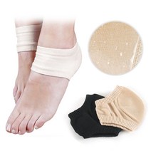 발뒤꿈치 보호 패드 뒷꿈치 보습 굳은살 각질제거 뒷꿈치 실리콘, 풋케어패드 블랙, 풋케어패드MF 블랙