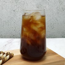 홈카페 데일리 슈에뜨 주름 플리츠컵, 1개, 베이직 하이볼 470ml