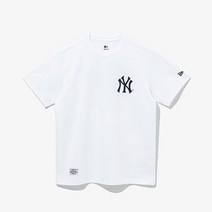 뉴에라 MLB 애니버서리 뉴욕 양키스 반팔 티셔츠 화이트 13546492