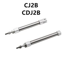 CJ2B SMC 타입 미니 스테인레스 스틸 공압 실린더 복동 소형 싱글 로드 에어, 14 80mm Stroke_04 CDJ2B16
