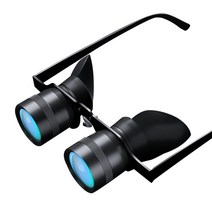 오페라글라스 뮤지컬망원경 낚시용 쌍안경 휴대용 핸즈프리 안경 조류 관찰용 오페라 콘서트 극장 보기 블랙 망원경 4, 어번, 협력사