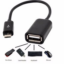 휴대폰 젠더 새로운 레노버 탭 3 2 8 "& 10" 태블릿 마이크로 USB OTG 레노버 탭 2 A10-70 A7-10 A3500 A7600 OTG 호스트 어댑터, 01 WHITE
