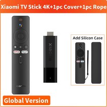 Xiaomi-글로벌 버전 Mi TV 스틱 안드로이드 9.0 스마트 1080P 1GB RAM 8GB ROM 블루투스 4.2 미니 동글 와이파이 구글 어시스턴트, [04] AU Plug, [03] 4K N Black Cover, 02 4K N Black Cover_01 AU Plug