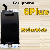 아이폰액정 본체 액정수리 LCD 공장 오리지널 Lcd 리퍼비시 아이폰 6s 7 8 플러스 Ecran 터치 X XR 디스플레이 11 스크린 트루톤 교체용 수리 부품 부품 예비 파츠, 6P Refurbish white