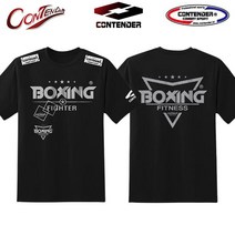컨텐더 복싱 티셔츠 반팔 무술 격투기 헬스 운동복 SV