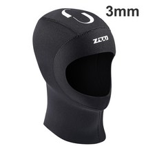 보온 네오프렌 잠수복 후드 스쿠버 다이빙 스노클링 카약 항해 서핑 모자 5mm 및, 03 H31-3mm_02 M