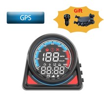 자동차속도계 UHD 헤드업디스플레이 호환 최신 자동차 헤드 디스플레이 OD2 GPS HUD 온보드 컴퓨터 게이지, 06 G001 HUD