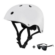 쇼에이 헬멧 시스템 코모 오픈페이스 헬멧 전기 mtb 남자 casco patinete, 흰색과 안경, m 여성용