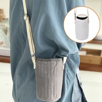 보온보냉 텀블러 보틀 에코백 파우치 가방 RD-10676, 화이트