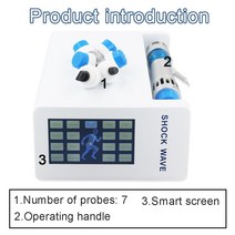 충격파 치료 기계 ED 물리 기구 등 발 통증 완화 바디 300MJ, 03 US Plug