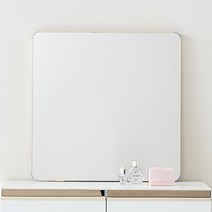 스틸 600 라운드 거울 예쁜 현관 카페 빈티지 화장대 드레스룸 인테리어, 화이트