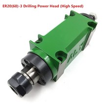1hp 파워 헤드 750w 0.75kw 절단보링밀링드릴링 공작 기계 스핀들 최대. 3000--8000rpm. 고속방수, ER20(60)-3