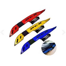 혼다 PCX125 2021 - 2022 가드형튜닝발판 알루미늄 PCX발판, 블루