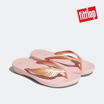 핏플랍 [공식판매처] 아이쿠션 페더 쪼리 플립플랍 ROSE GOLD