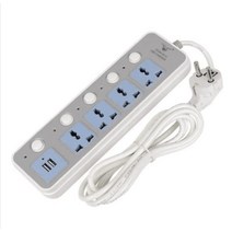 usb 콘센트 스마트 유니버셜 멀티탭 다구 대용량 고용량 멀티 파워탭 220v, 1개, b14 유로파스 5m 선cm