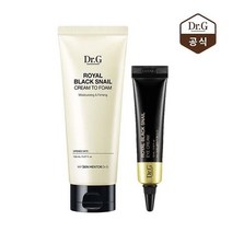 [닥터지] 로얄 블랙 스네일 크림 투 폼 150mL + 아이크림10mL