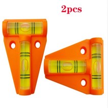 트레일러 커플러트레일러 잭트레일러 견인장치 캐러밴 모터 홈 캠핑카 작업대용 스피릿 레벨 레벨러 2 개, 2개