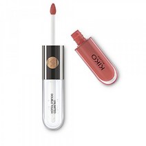 KIKO MILANO 키코 밀라노 더블 터치 듀얼 립스틱 립틴트, 내추럴 로즈, 1개