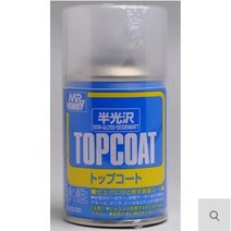 미스터하비(군제) 탑코트 반광 B502 수성 아크릴 마감제 코팅제 구체관절인형 프라모델 건프라 3D프린터