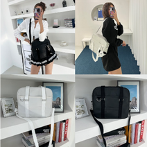 여성 토트백 숄더백 하라주쿠투웨이백 책가방