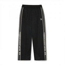 MLB 베이직 애슬레저 져지 와이드팬츠 NY Black