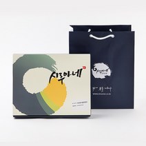 [설날선물] 시루아네 콩고물 앙금인절미 (60g*40개), 콩고물실속+쇼핑백
